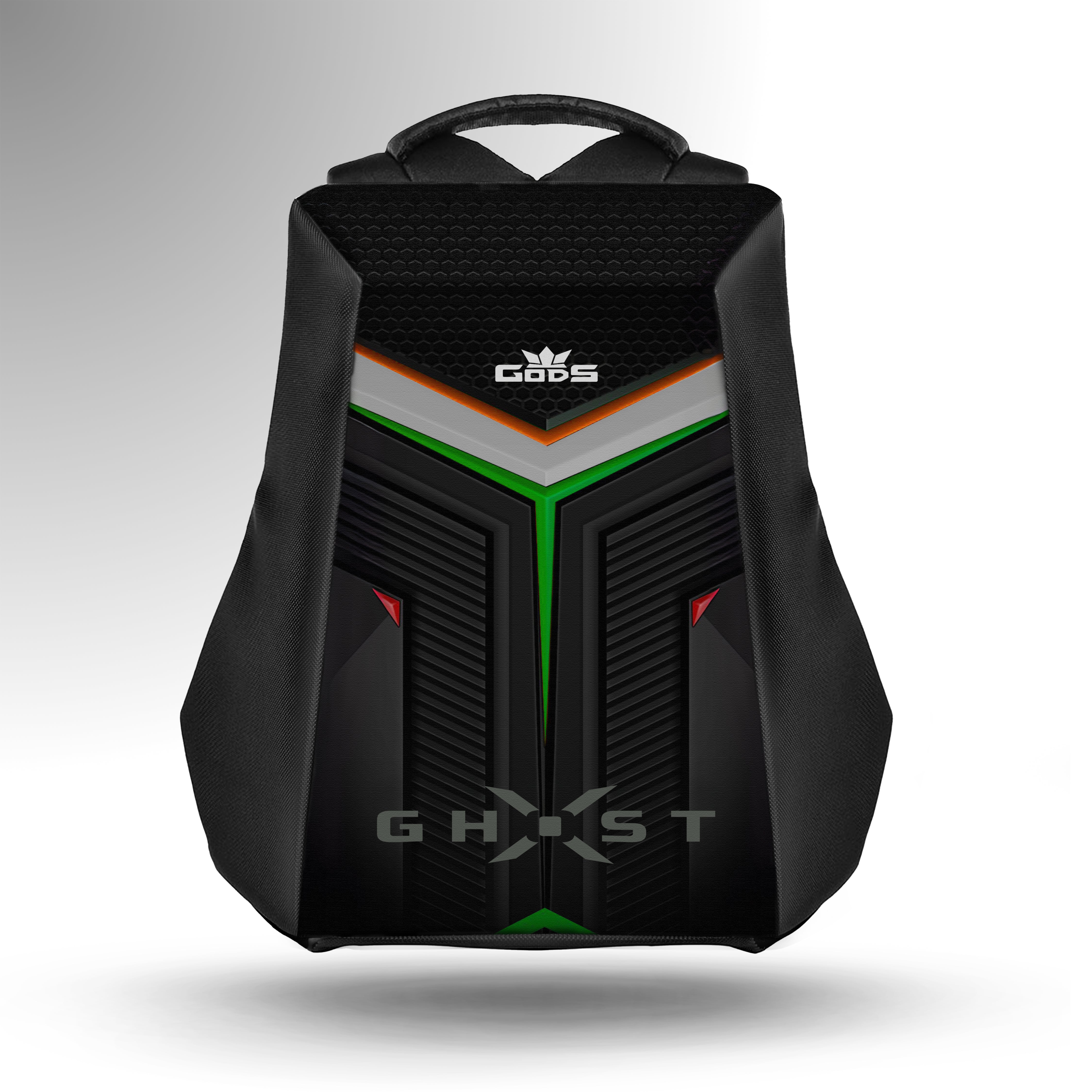 Ghost X Flag : Hard Shell Anti-Theft 25 Liters laptop Backpack with Water-Resistant Fabric